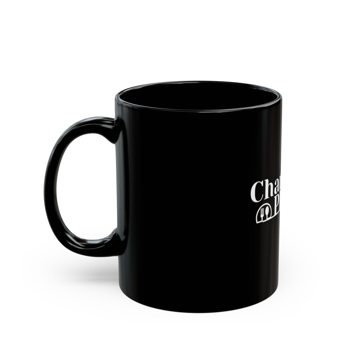 Charlene's Place Black Coffee Mug — Classic Logo 11oz & 15oz