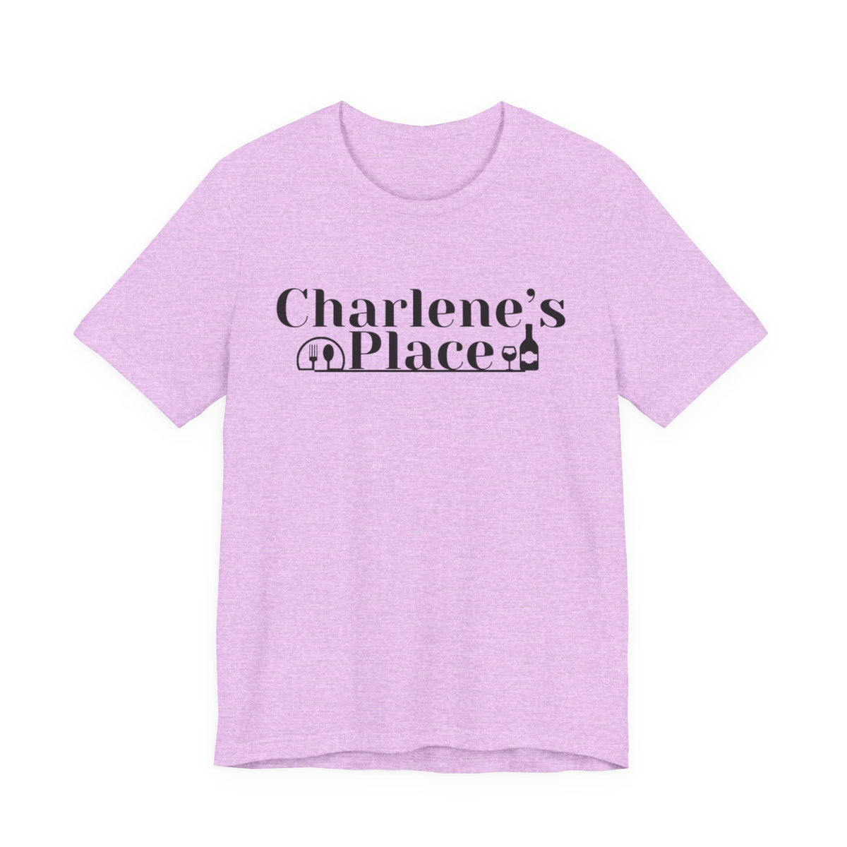 Charlene’s Place Logo Tee — Black Logo