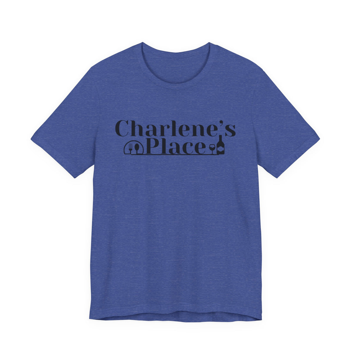 Charlene’s Place Logo Tee — Black Logo