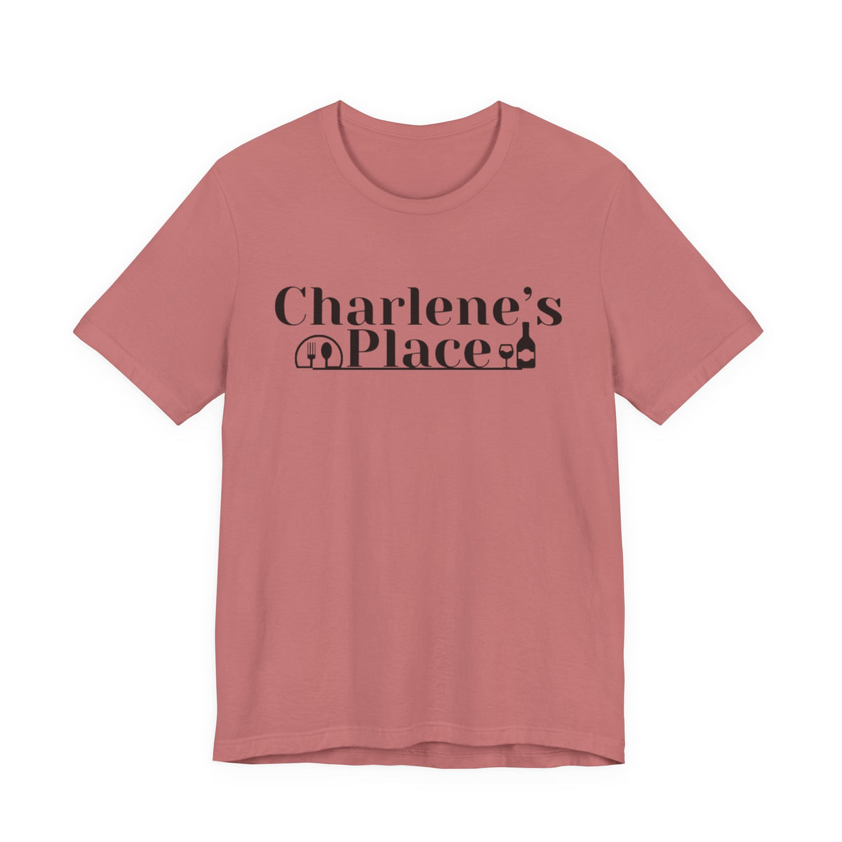 Charlene’s Place Logo Tee — Black Logo