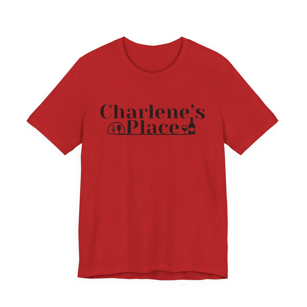 Charlene’s Place Logo Tee — Black Logo