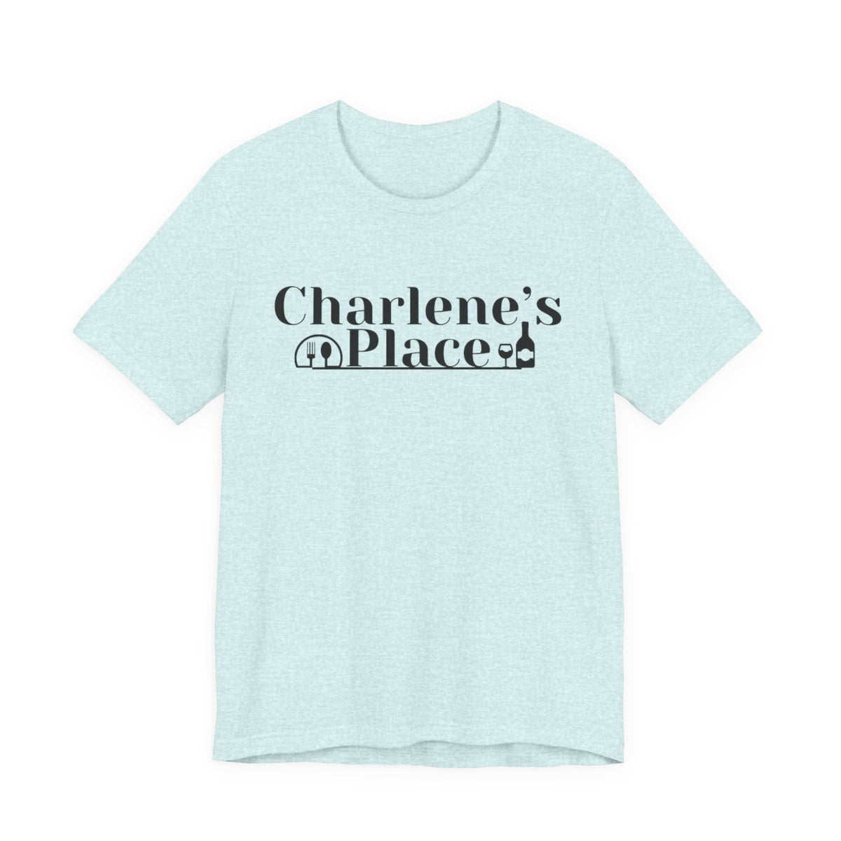 Charlene’s Place Logo Tee — Black Logo