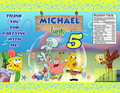 Sponge Bob Party Favor 1