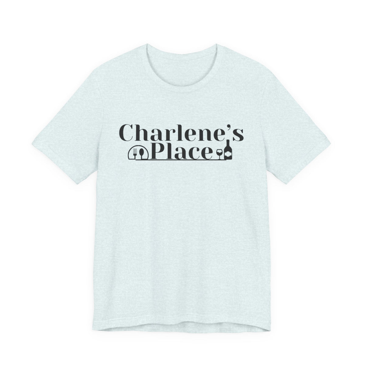 Charlene’s Place Logo Tee — Black Logo