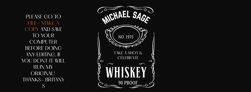 Liquor Labels