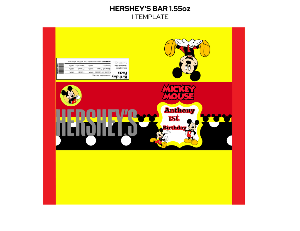 Micky Mouse Party Favors