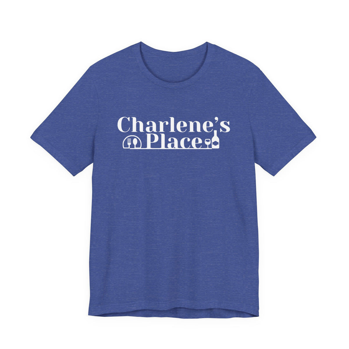 Charlene’s Place Logo Tee — White Logo
