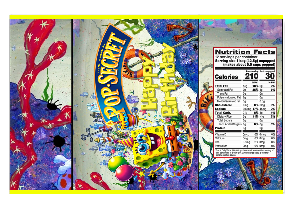 Sponge Bob Party Favor 2