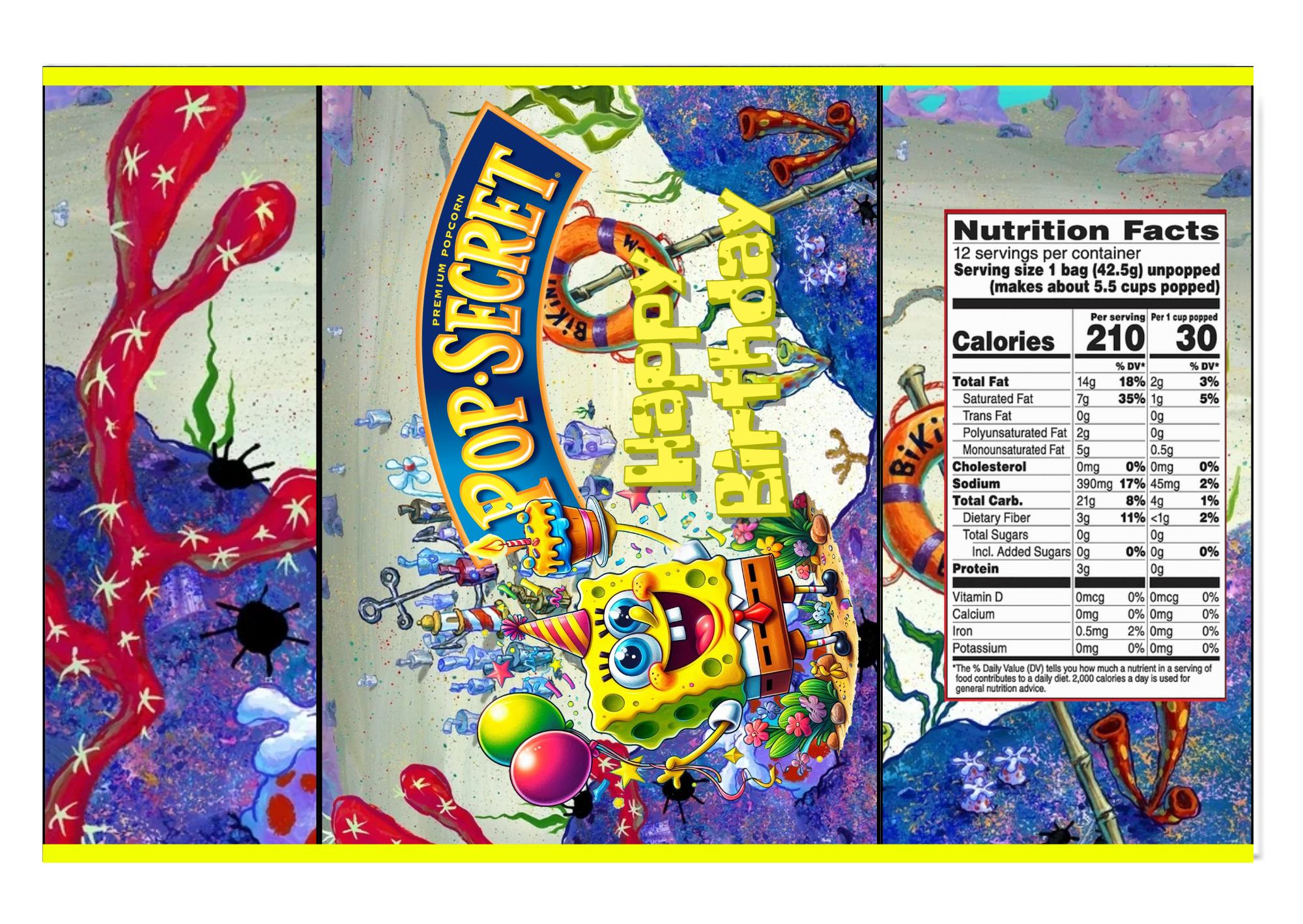 Sponge Bob Party Favor 2