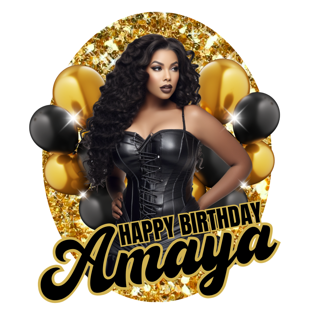 Birthday Cup Template