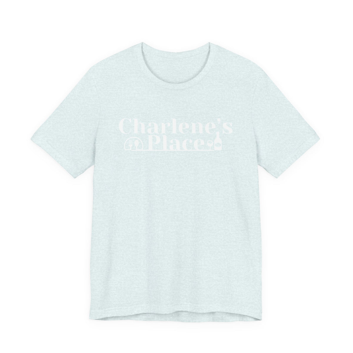 Charlene’s Place Logo Tee — White Logo