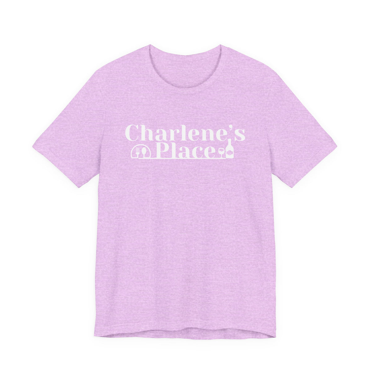 Charlene’s Place Logo Tee — White Logo