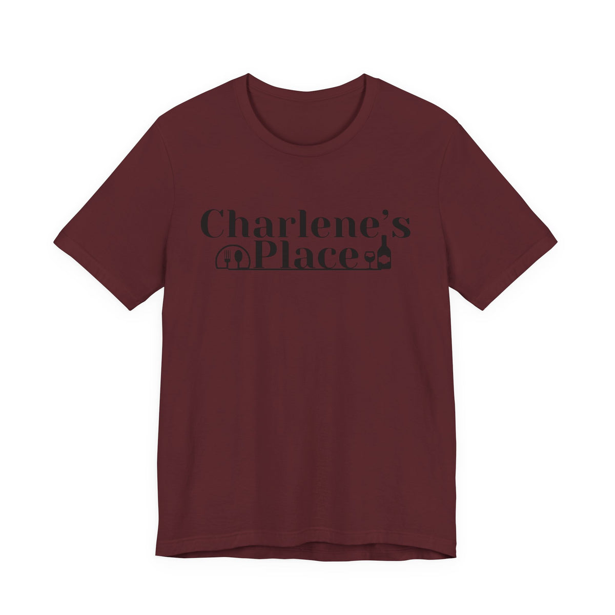 Charlene’s Place Logo Tee — Black Logo