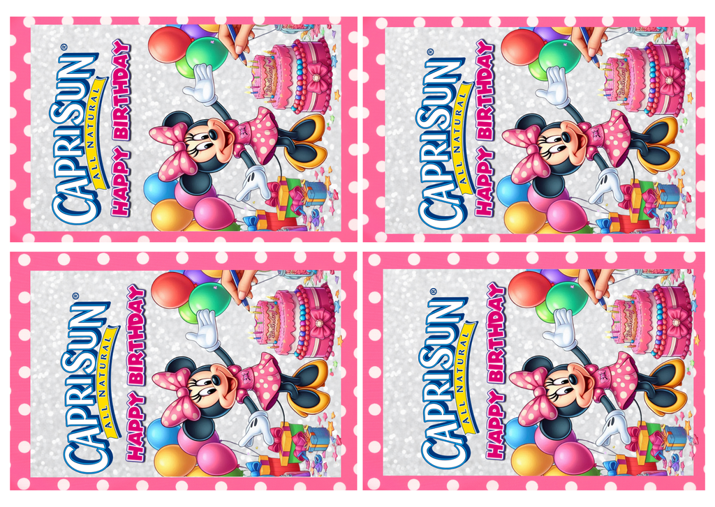Mini Mouse Party Favor