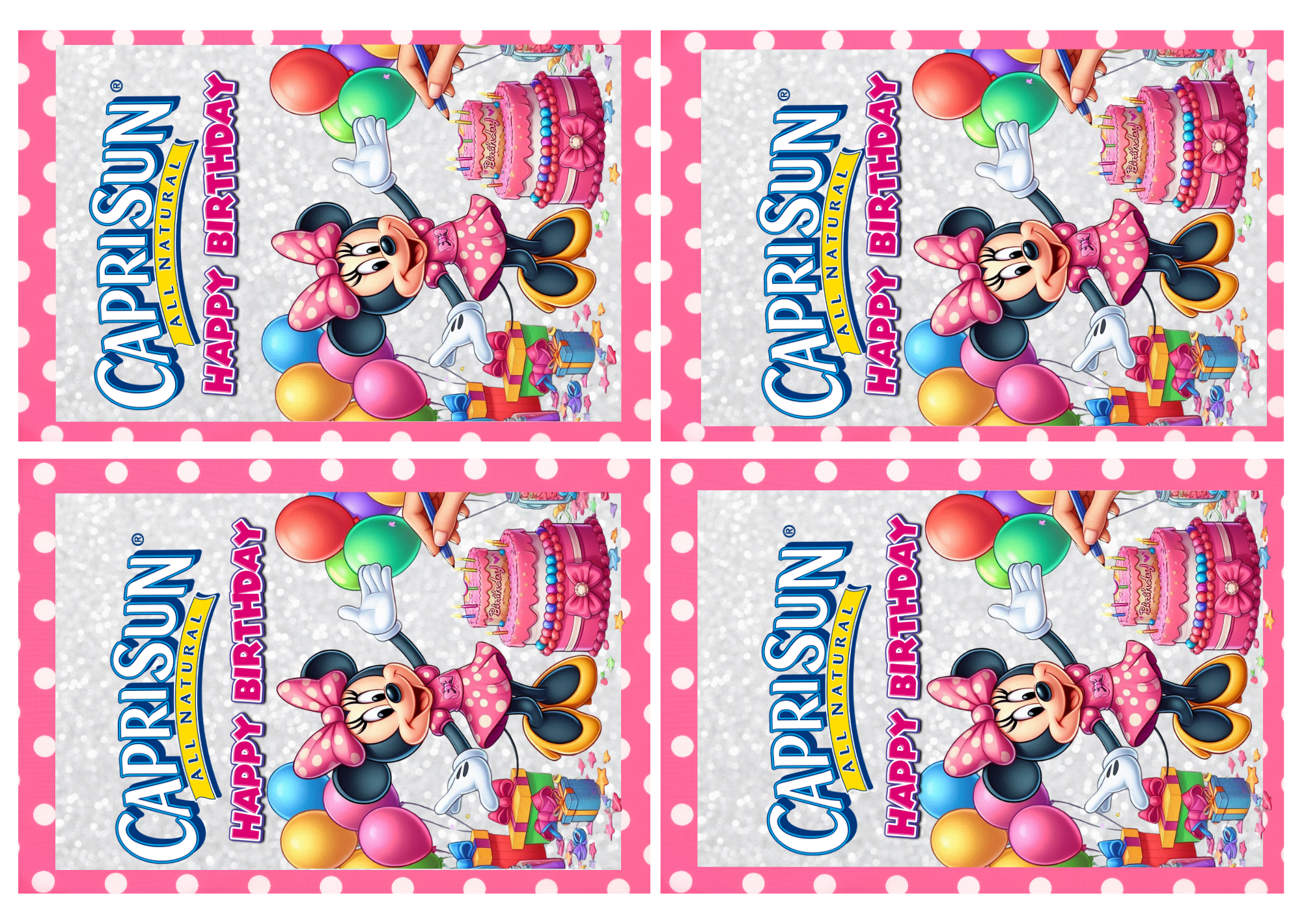 Mini Mouse Party Favor