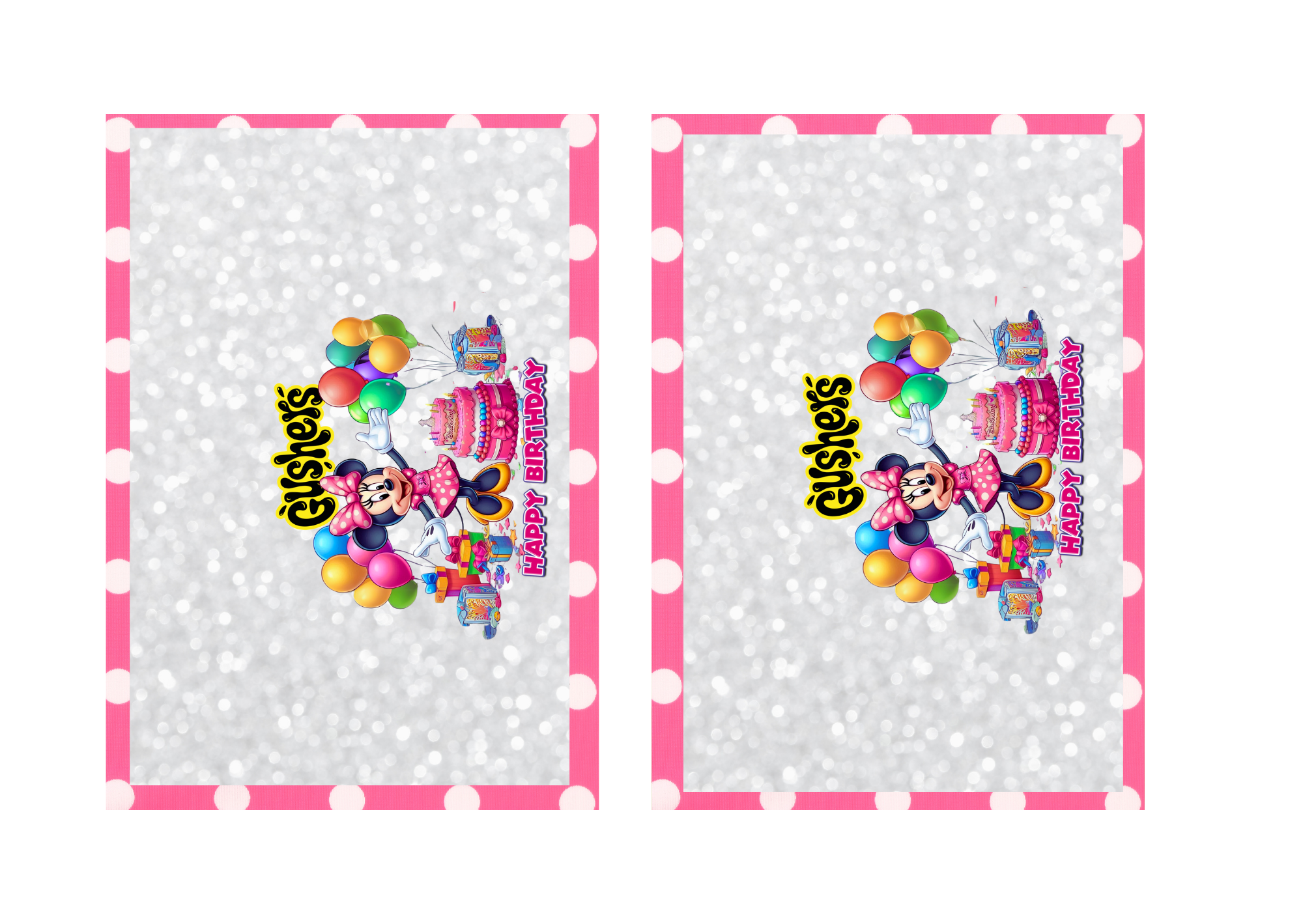 Mini Mouse Party Favor