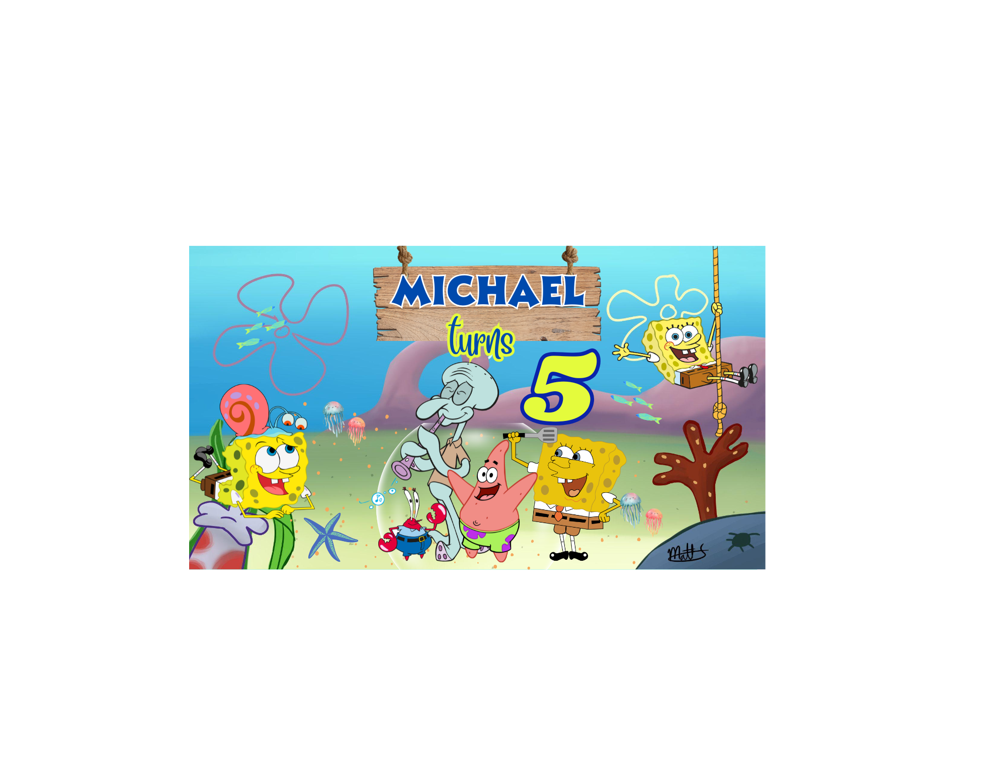 Sponge Bob Party Favor 1