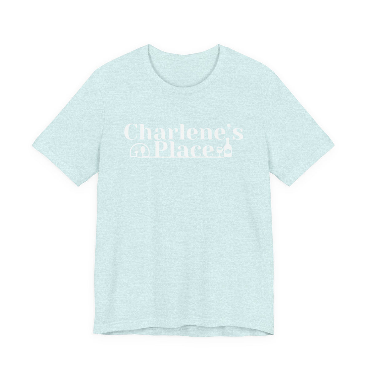 Charlene’s Place Logo Tee — White Logo
