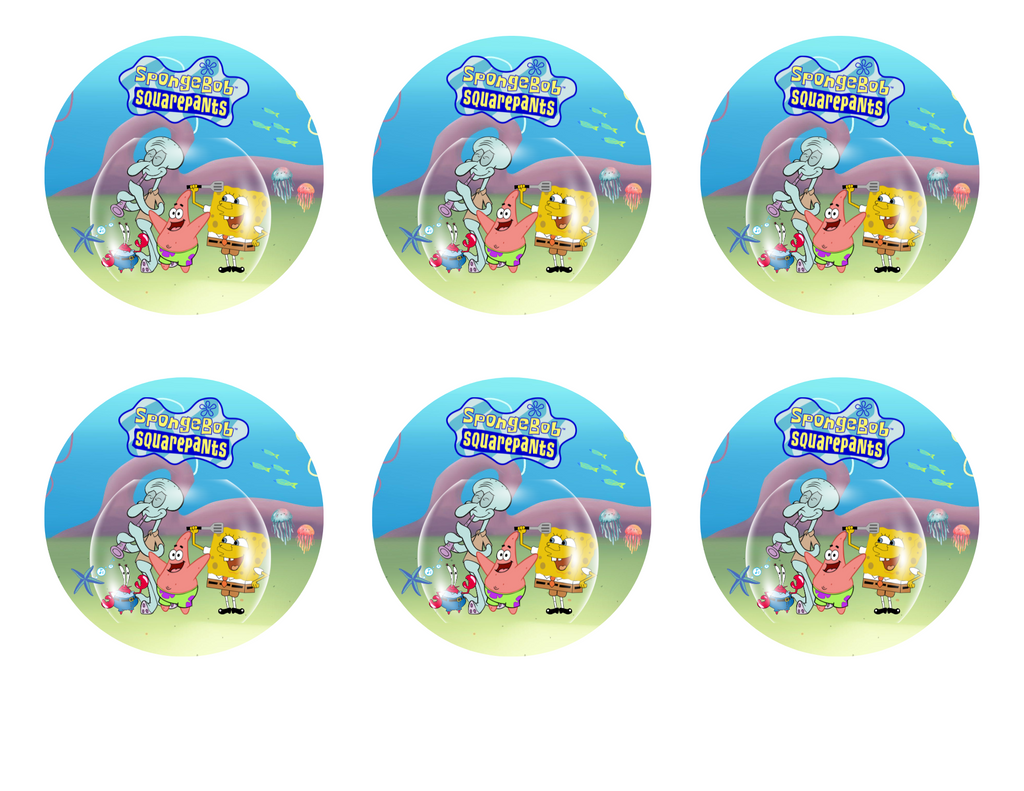 Sponge Bob Party Favor 1