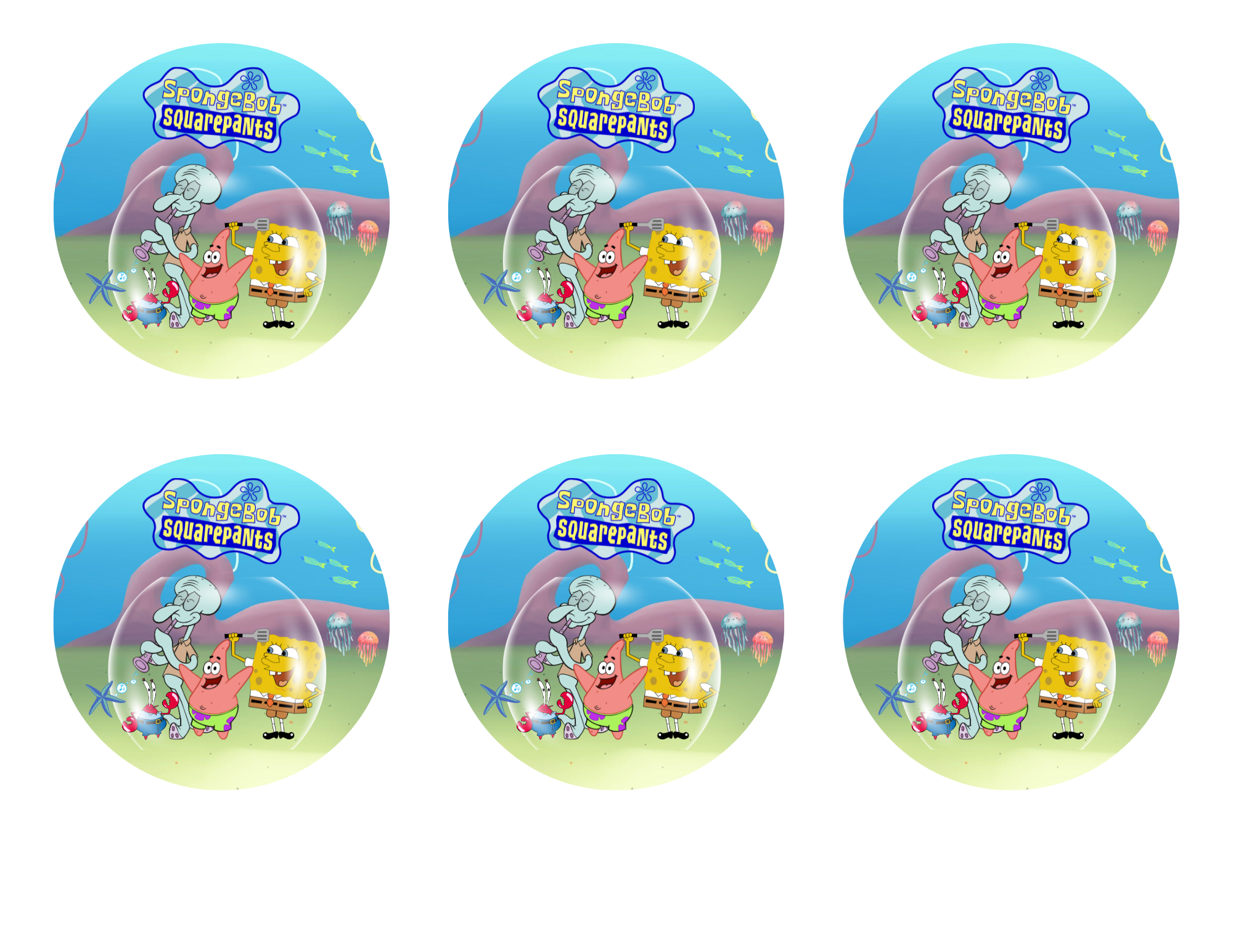 Sponge Bob Party Favor 1