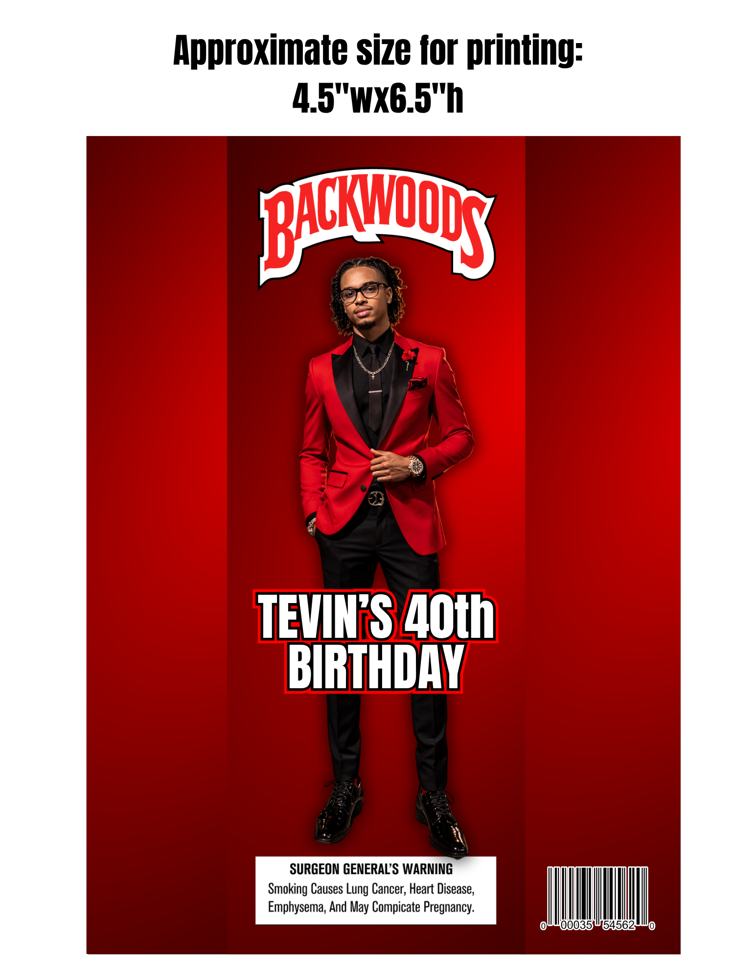 Adult Party Favor Templete 1