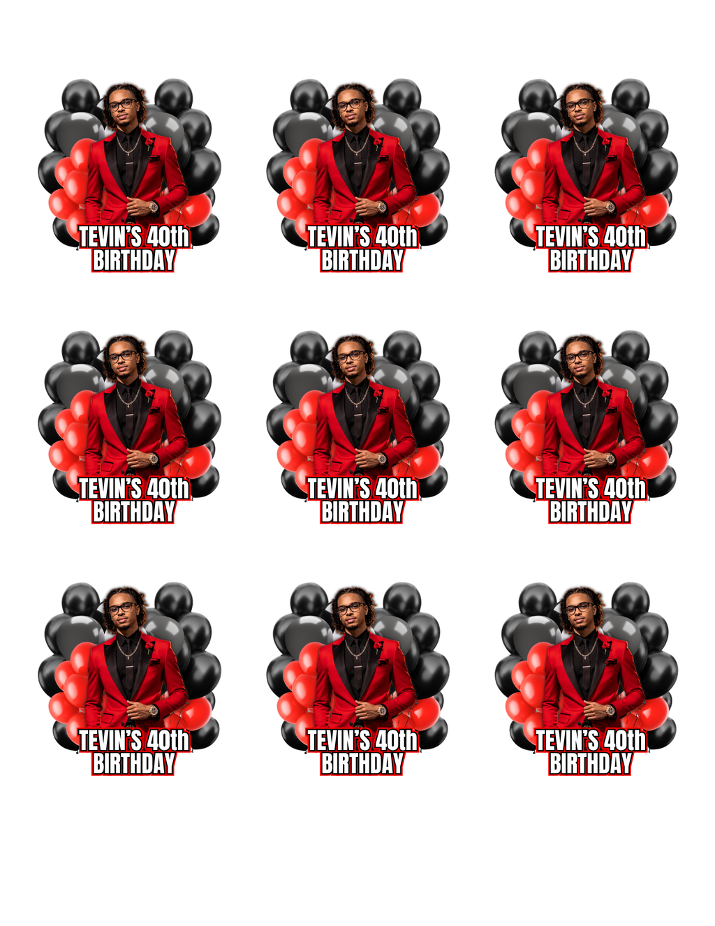 Adult Party Favor Templete 1